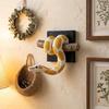 Reptile Themed 3D Metallic Snake Sculpture Gothic Accent Python Wall Ornament  Halloween