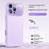 New Fragrance Liquid Silicone Phone Case For iPhone 16 15 14 13 12 11 Pro Max Plus Full Lens Protection Soft Shockproof Cover