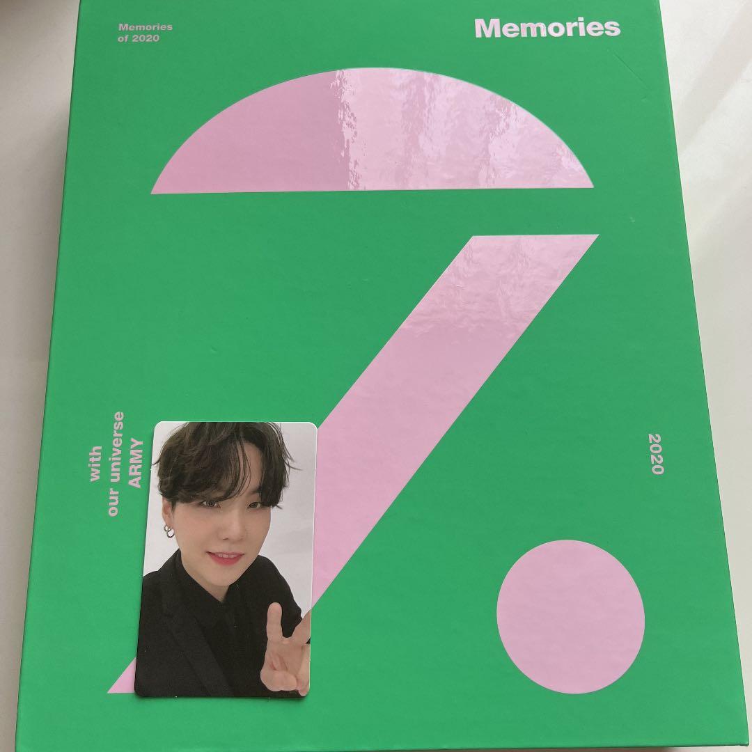 [Б/У] BTS Memories of 2020 DVD Фотокарточка Юнги