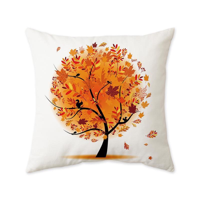 Colorful Abstract Floral Cushion Cover for Sofa or Home Décor