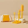 8 in 1 Bottle Cleaning Brush Set Bear Pacifier Straw Scrubber  Baby Nipple Bottle