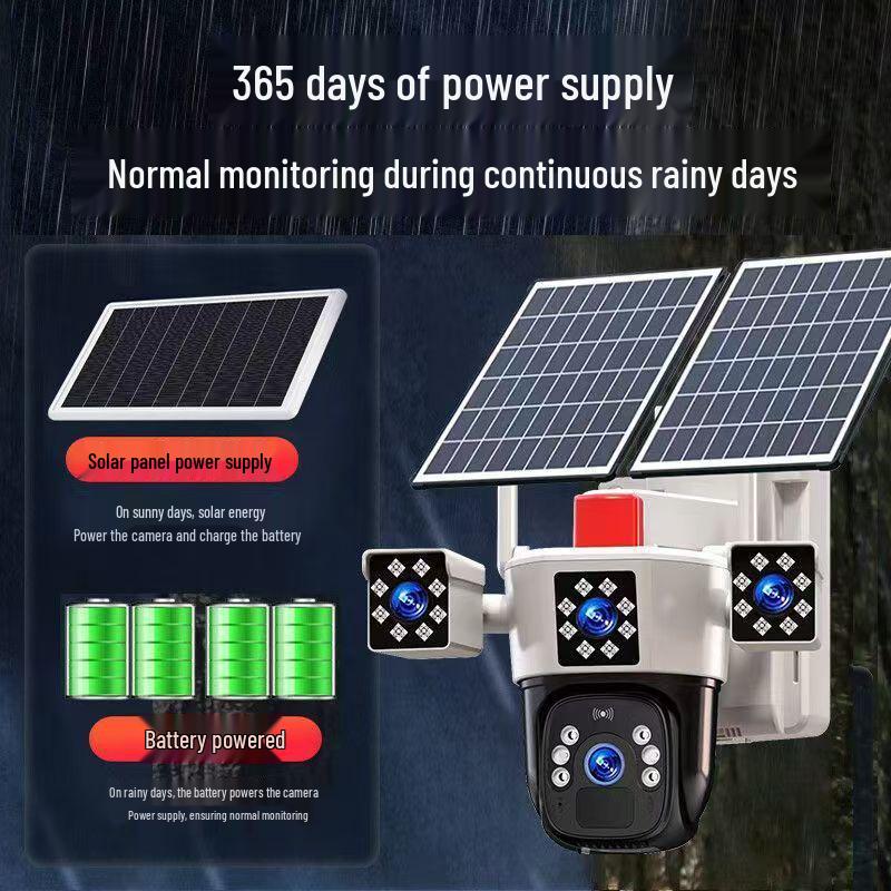 

AOV Solar HD Camera: No Power/Network Needed, Lifetime Free Traffic, Waterproof, Full-Color Night Vision
