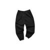 FILA Fusion Loose Fit Sports Printed Woven Tapered Pants Autumn Men pants Deep-Black T11M122805FBK