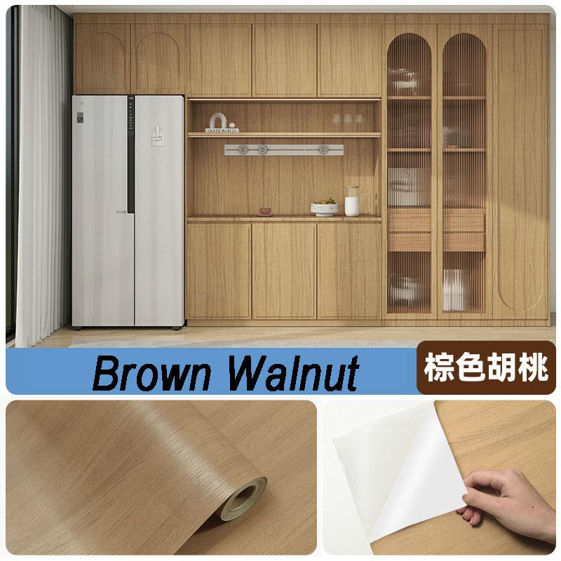 

40СМx2М Самоклеящиеся мебельные наклейки с текстурой дерева ПВХ Обои Пленка для шкафов Виниловая наклейка для столешницы Для мебели Кухня 40cmx2M