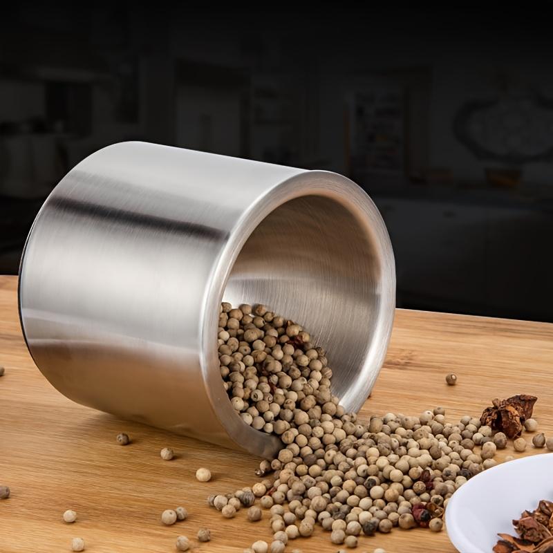 Stainless Steel Garlic Press Manual Garlic Crusher Spice Grinder for Kitchen