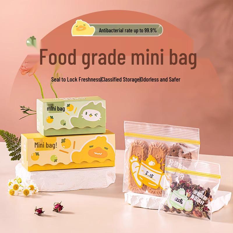 Verdickter Lebensmittelgeeigneter Baby-Snack Frischhalte-Selbstverschließender Aufbewahrungsbeutel