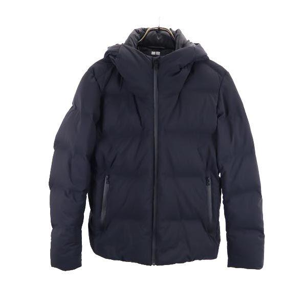Uniqlo Seamless Down Jacket S Black Hood Men's Used