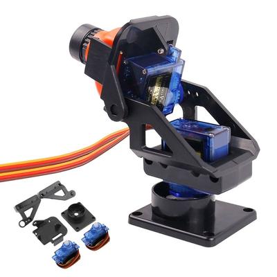 1Sets Ultraschall Luft Modell Lenkgetriebe Pan Tilt Rc Flugzeug Teile FPV Kamera Unterstützung Zubehör