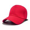 Pure Cotton Hard Top Five Piece Baseball Cap Custom Solid Color Light Plate Big Brim Baseball Cap