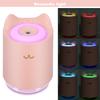 320ML USB Charging Desktop Mini Air Humidifier for Bedroom Home Office Pink