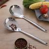 304 Stainless Steel Long Handle Mesh Slotted Spoon