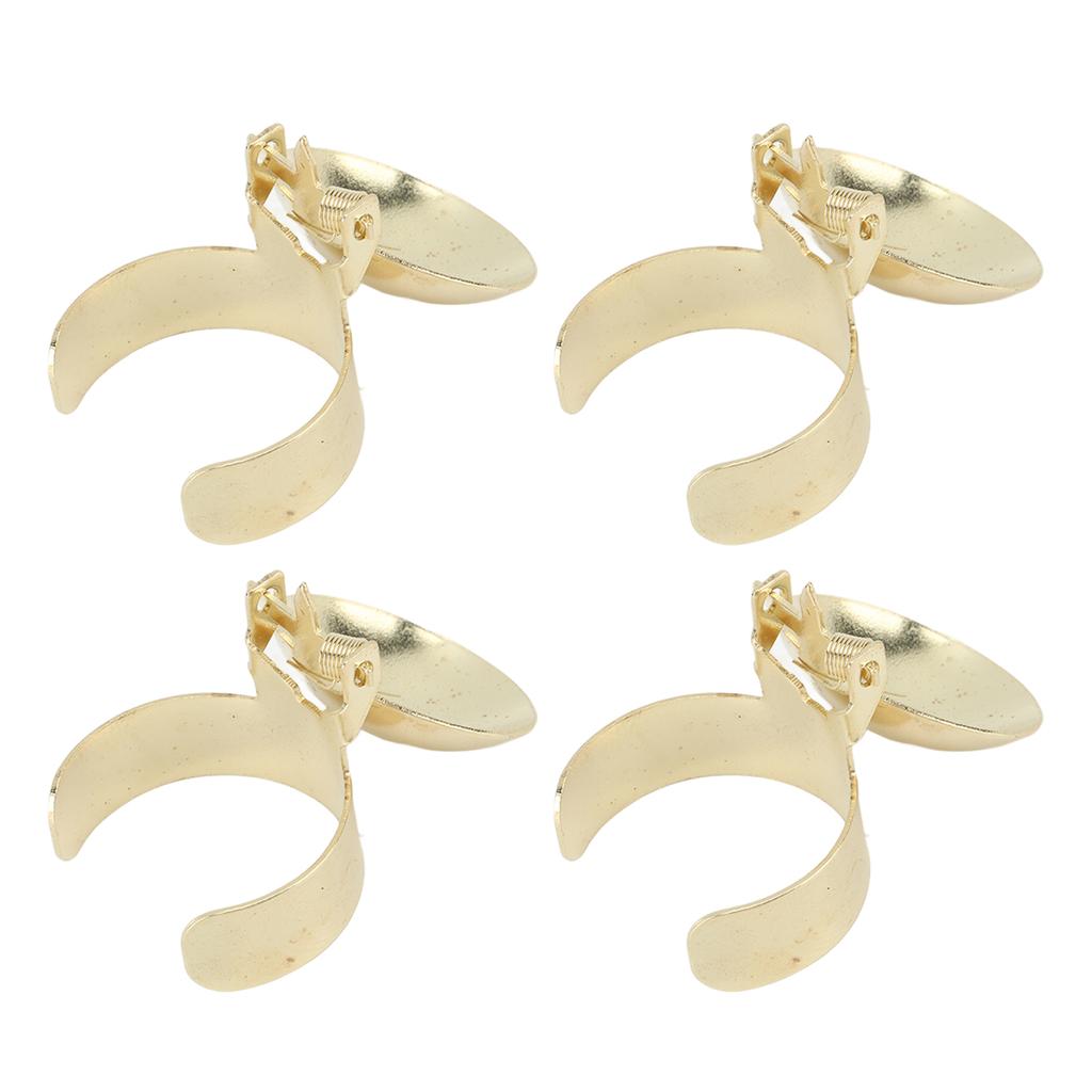 4 STUKS Automatische Kaarsendover Ring Kaarslont Doven Stopper Roestvrij Staal Kaarsendovers