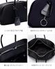 EDITA Mini Boston Handbag for Women, Lightweight, Elegant, Stands Alone, Waterproof, Black, Edt-135