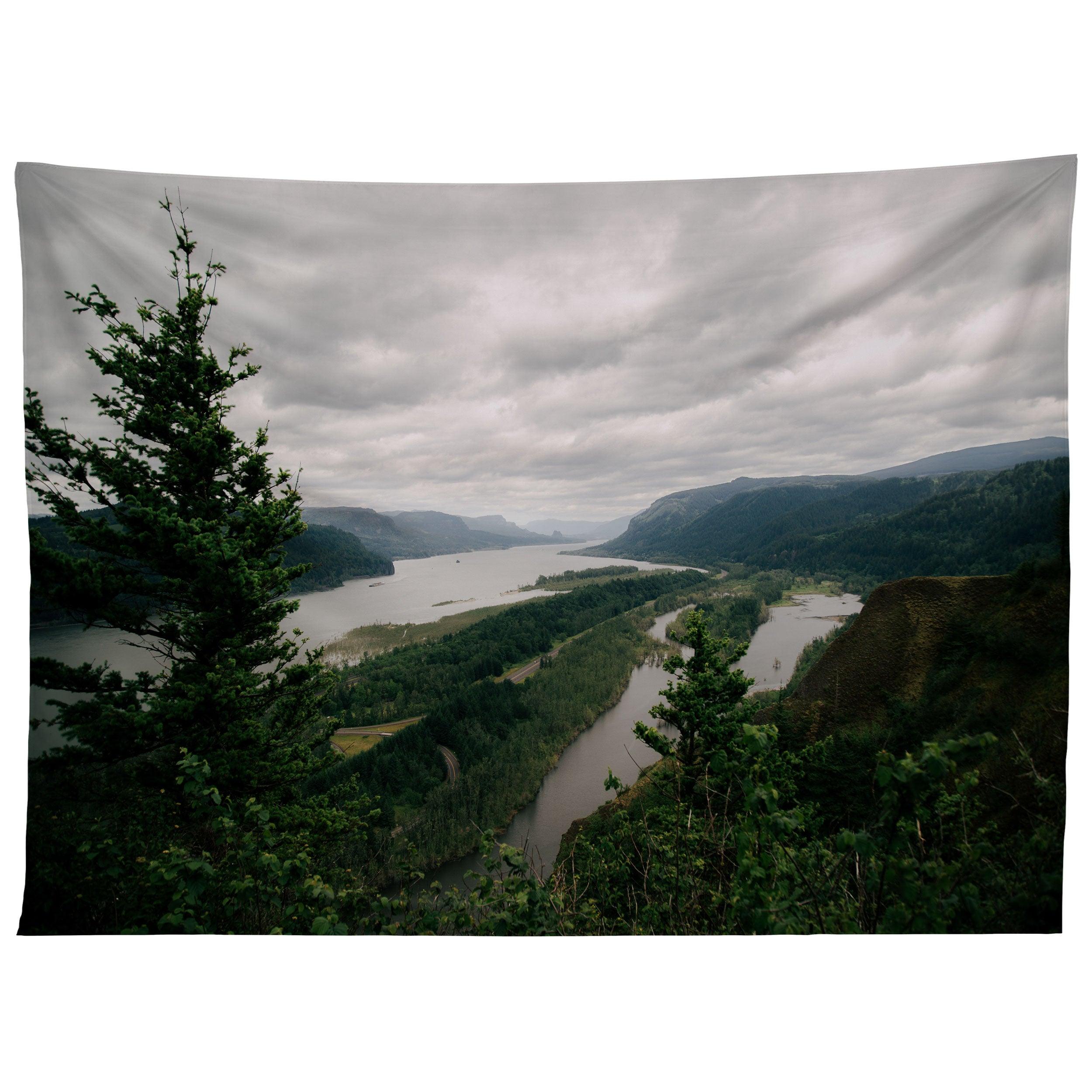 COLUMBIA RIVER GORGE tapestry 75x100