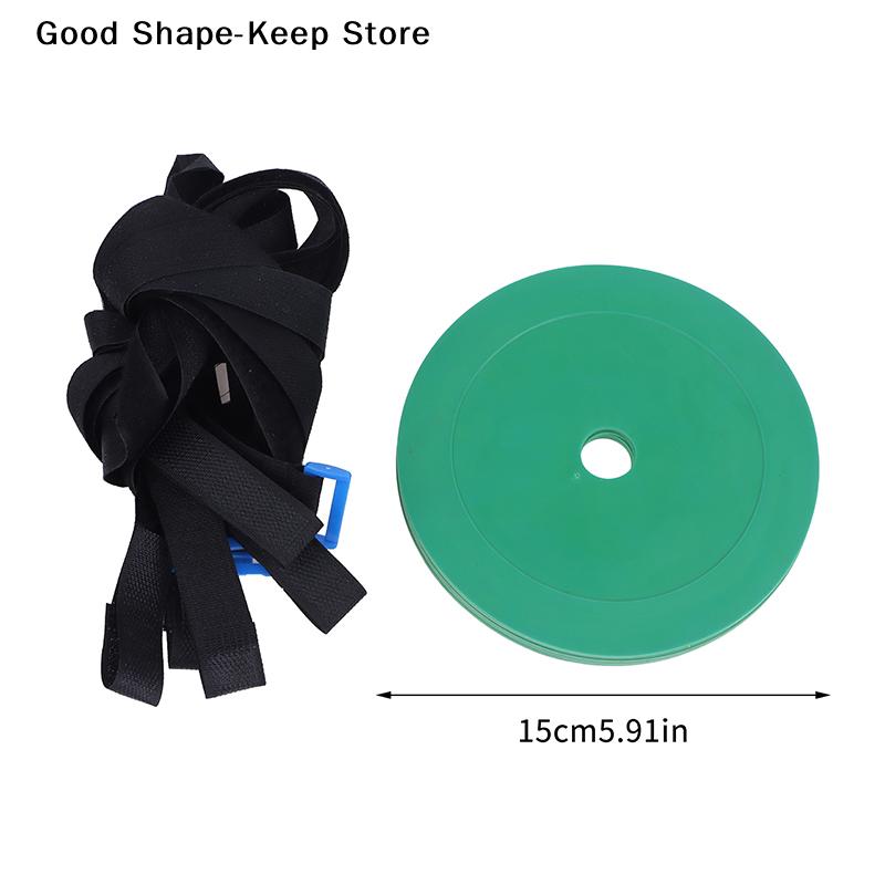 5Pcs Set 15CM TPR Adjustable Flat Spot Markers for Soccer And Football Goal Target Discs Improve Shooting Accuracy Practice Aids