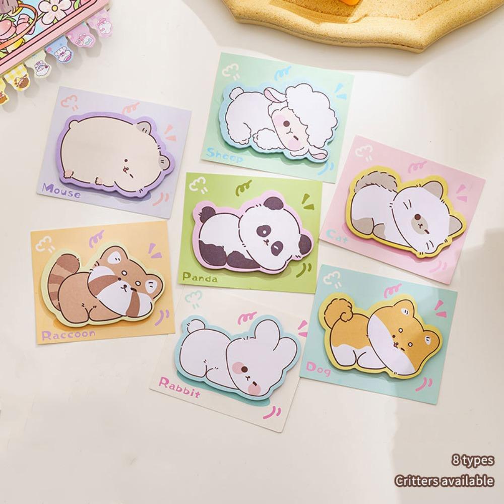 Animal Shape Note Pad Journaling Planner Note Paper Animal Sticky Notes  Student Stationery