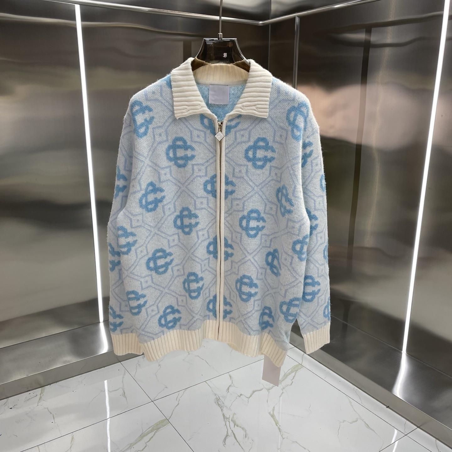 Casa Men s Wool Zipper Cardigan Fashionable Casual Unisex and Versatile Style Medium 9890₽