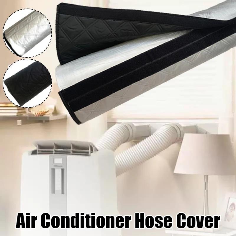 Upgraded Portable Air Conditioner Hose Cover Wrap Insulated Ac Hose Cover Universal Exhaust Duct Vent Air Outlet Pipe Tube Cover