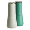 Molinillo Manual de Sal y Pimienta Gadgets de Cocina Recargable Recipiente para Moler Especias Botella de Condimento Ajustable para Agitar