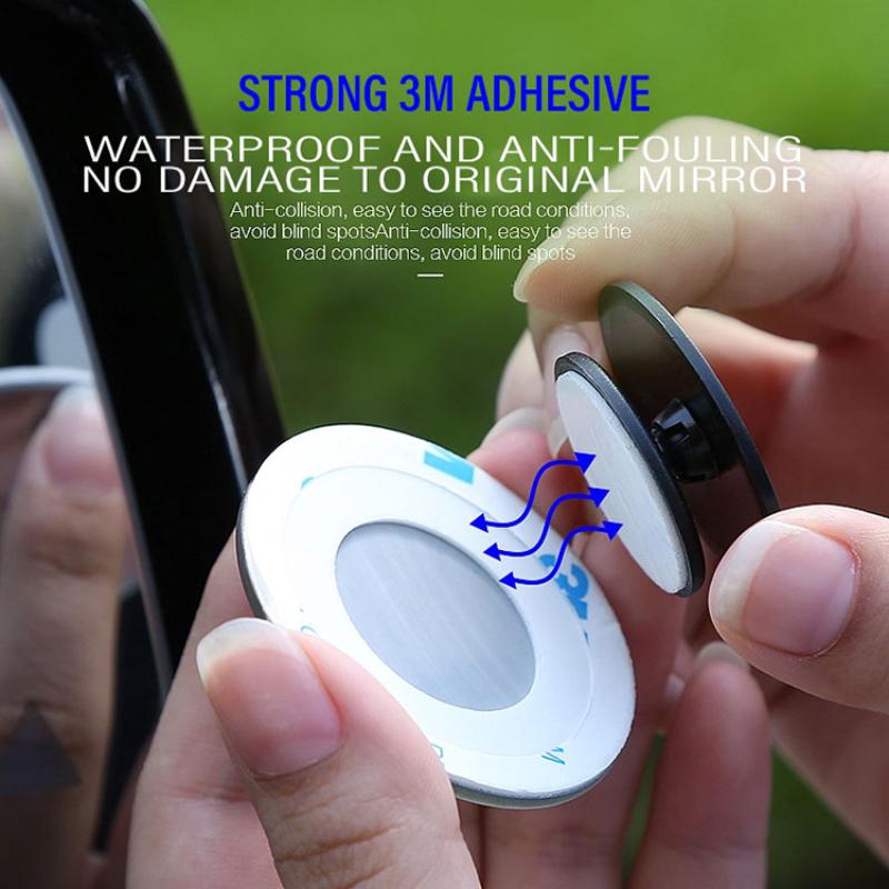 2 ks 360stupňové auto mrtvý úhel zpětné zrcátko širokoúhlé nastavitelné pro Volkswagen Scirocco POLO Tiguan Passat B5 B6 B7 Golf EOS Jetta