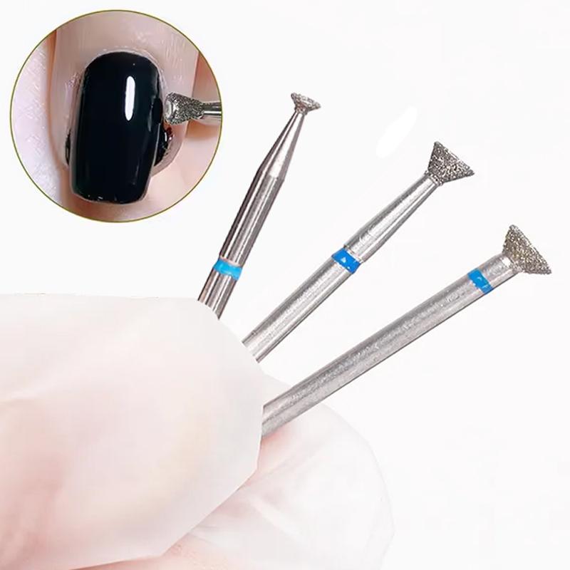 ראש ליטוש להסרת לק ג'ל, דיסקית שיוף, ראש שיוף, ראשים עגולים, מלטשת, ראש יהלום למקדחה חשמלית לציפורניים, קוצץ קוטיקולה, כלי למניקור