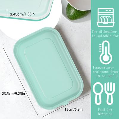 2pcs Refrigerator Storage Fruit Vegetable Preservation Prepare Dishes Divided Box Reusable Japanese Frozen Meat Packaging Box