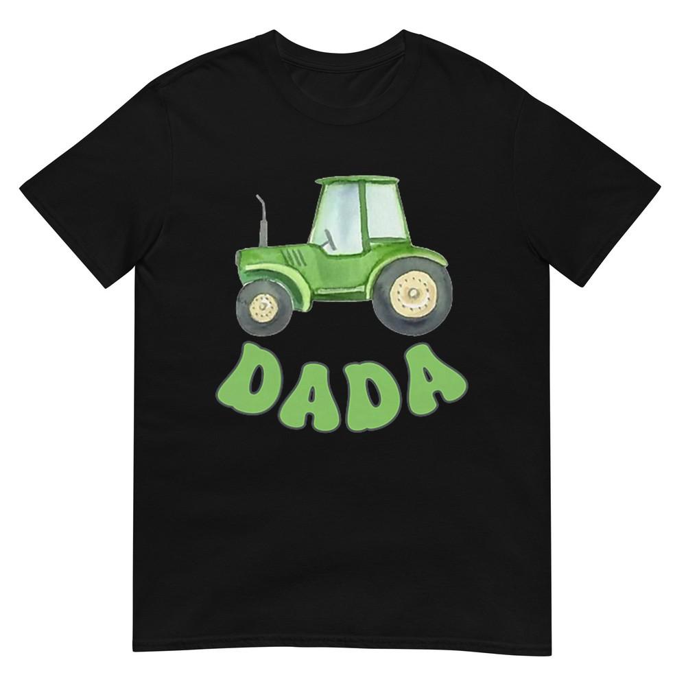 Dada Of The Birthday Boy Tractor Farm Trucks Family Party TShirt S