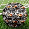 Sports car Print Size 5 Soccer Ball, Standard Match Football for Sports Game and Team Practice, Ideal Gift for Soccer Fans