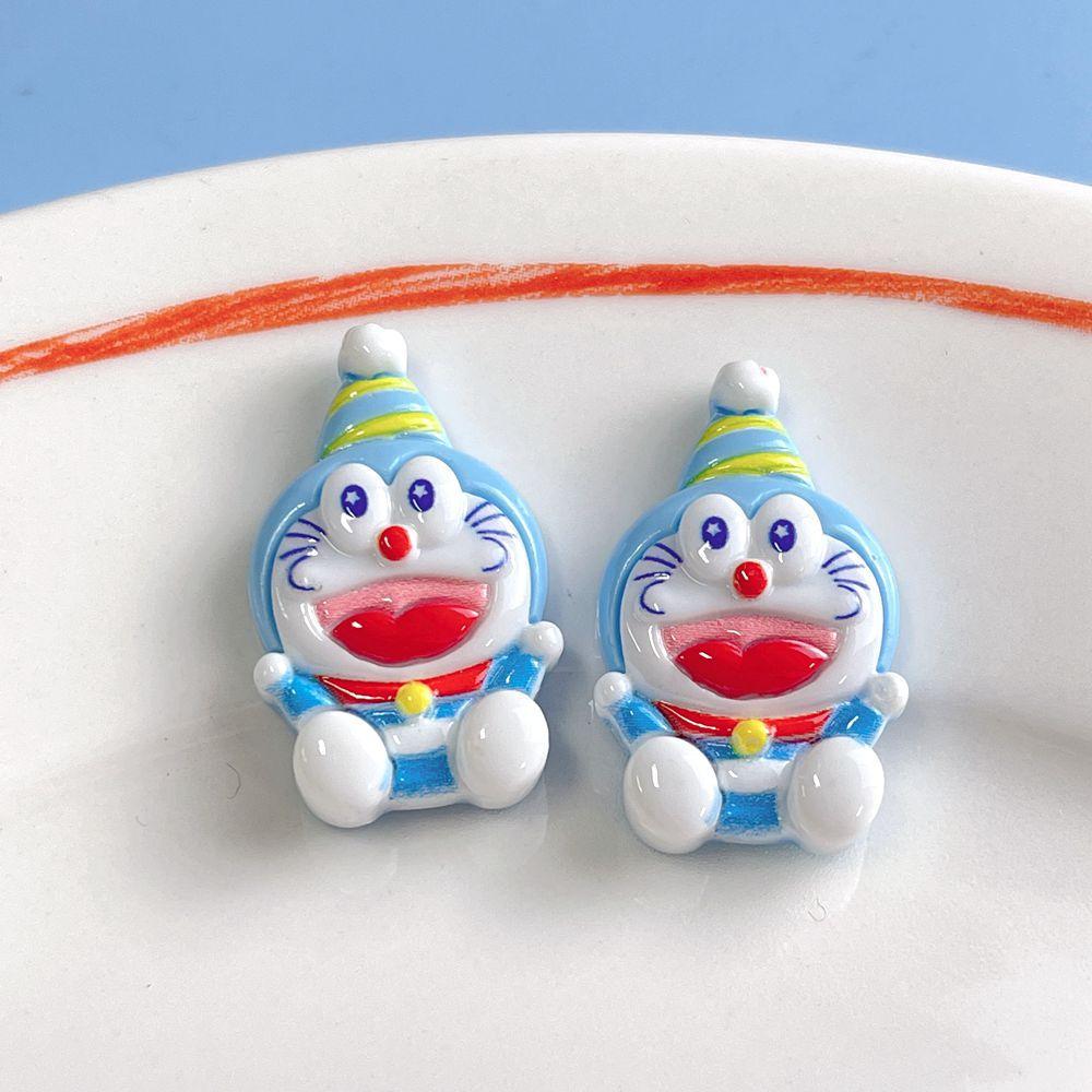 

Jewelry Diy Doraemon Components Charming Catthemed Crafts Resin Material StyleA