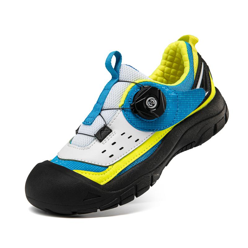 Children's Professional Bicycle Shoes Mtb Balance Bike Sports Shoes Training Anti-skid Mountain Bike Road Shoes Rubber Soles