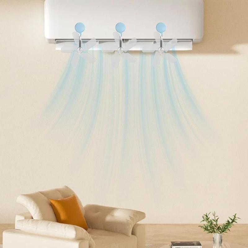 3PCS Easy Installation Air Conditioning Deflector Baffle Blowing Shield Suitable for Anti Direct Blowing and Fresher Air