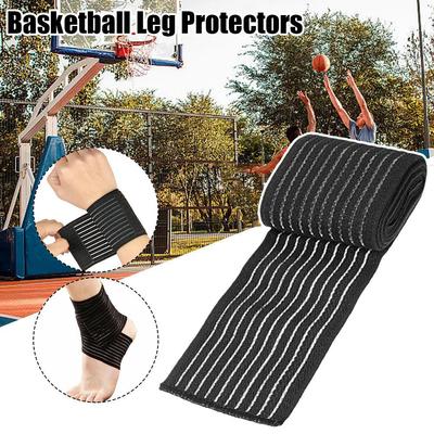 Adjustable Basketball Leg Pads Knee Pads Basketball And Wrist Straps Protective Equipment For W T1X9