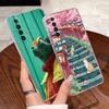 Cases For Realme X50 X50M X3 Clear Silicone Soft TPU Back Cover For Realme X50 Pro Coque Cute Rabbit Cat Dinasaur Phone Case
