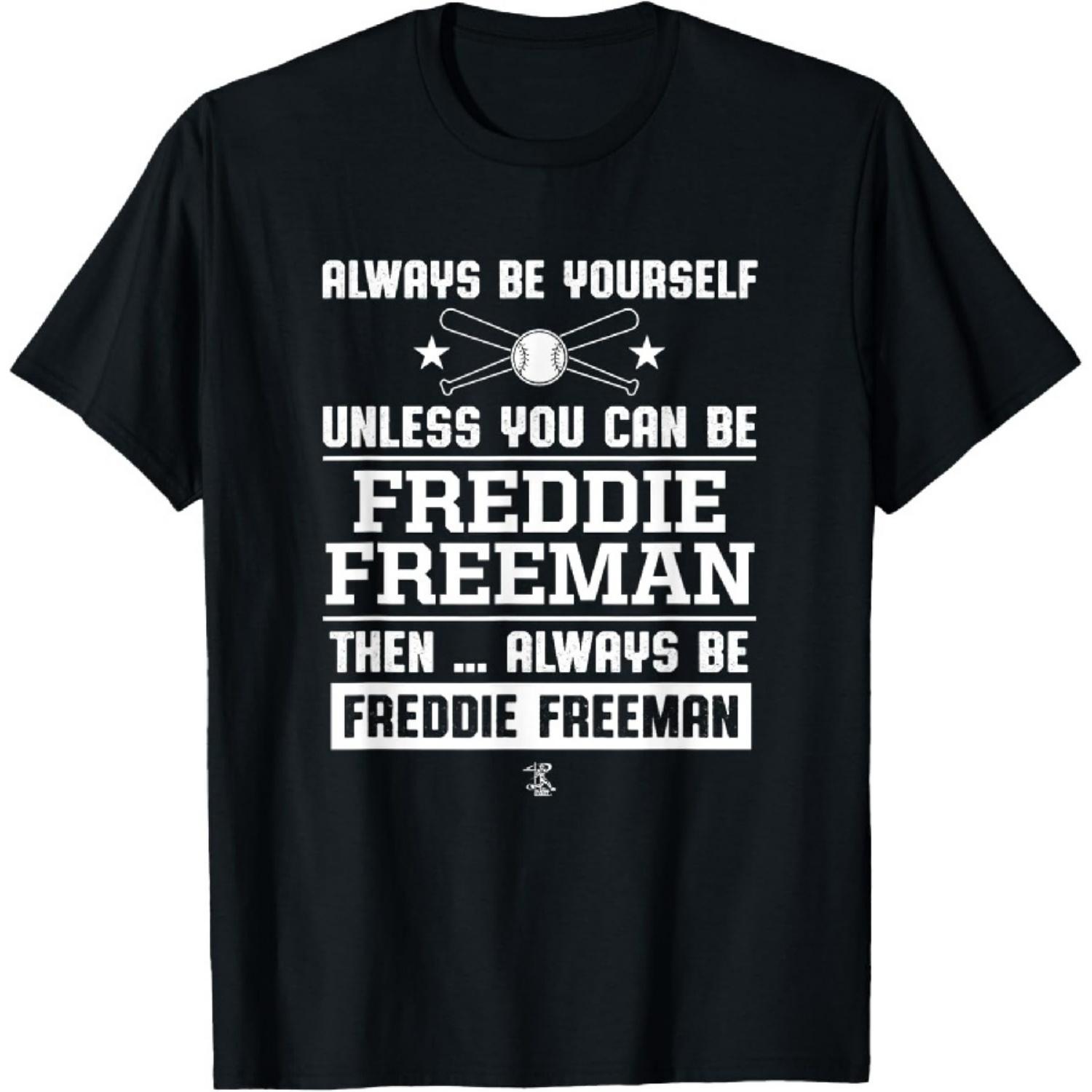 Футболка Freddie Freeman Always Be Yourself для игрового дня XXXXXL чёрный