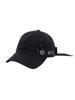 TUOMIO Button Ribbon Cap [Black]