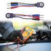92pcs Circuit Multi Testers Test Leads Kit with Carrying Case Wire Connectors Adapter Auto Wiring Harness Repair Tool