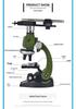 High-Power Kids Educational Microscope with Phone Holder