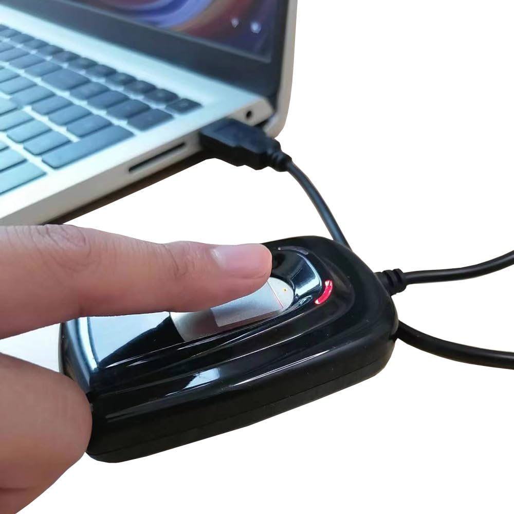 JupiterEP Fingerprint Password Input, Automatic Password Generation, Password Autofill, Japanese-made Glass Fingerprint Sensor, High Security,