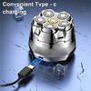 Electric Shaver IPX8 Waterproof Wet Dry Technology 6D Floating Head Quick Shave Magnetic Design LED