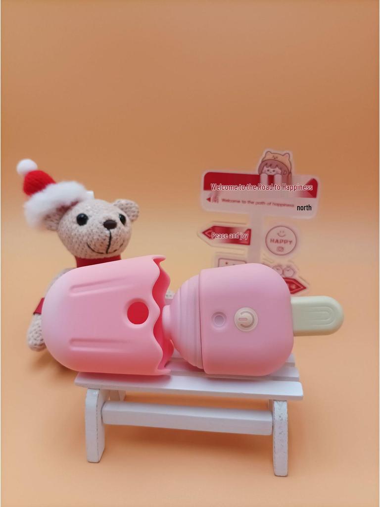 Ice Cream Multi-Function Vibrator: Rechargeable, Cute, and Discreet Adult Toy for Women