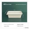 Xinran Disposable Biodegradable Cornstarch Bento Box