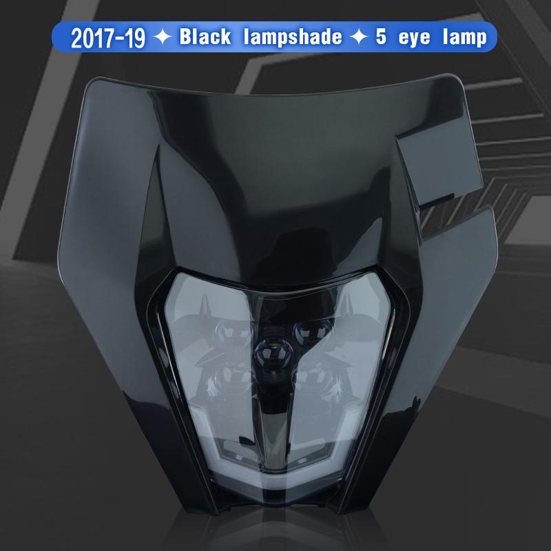 MCHMFG Dirt Bike Motorcycle Headlight Headlamp FOR KTM EXC EXCF SX SXF XC XCF XCW XCFW 125 250 300 350 450 530