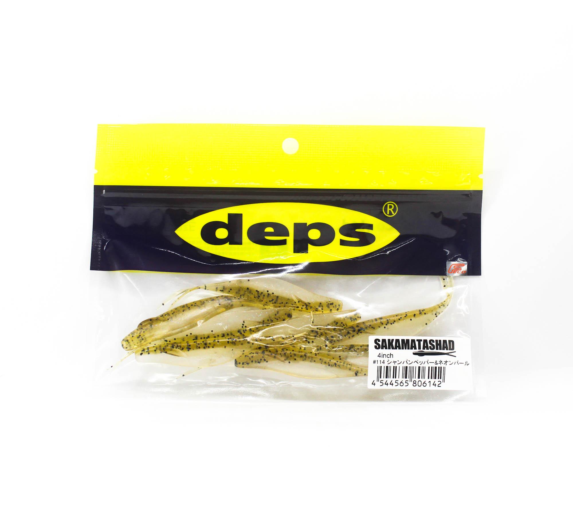 Deps Soft Lure Sakamata Shad 4 Inch 114 (6142)