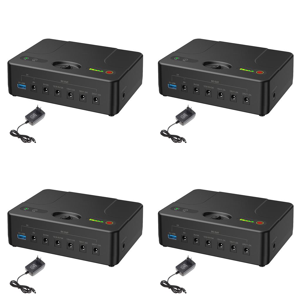 Mini UPS Uninterruptible Power Supply 24000mAh-42000mAh PowerBank for WIFI Modem/Router VOIP Cameras USB DC Output