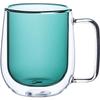 Tasse isotherme à double paroi en verre borosilicaté