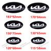 ABS Pro KIA Sportage Ceed Cerato Optima Sorento Picanto Soul Rio Autopříslušenství Přední Znak na Kapotu Auta Zadní Znak na Kufr Samolepka ljcmw22
