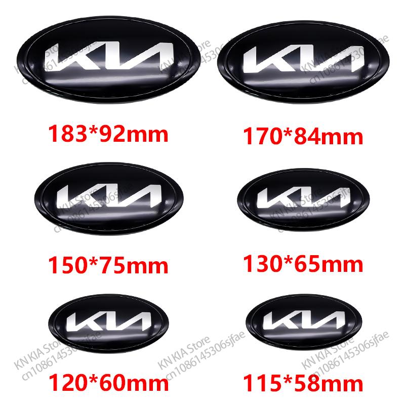 ABS Pro KIA Sportage Ceed Cerato Optima Sorento Picanto Soul Rio Autopříslušenství Přední Znak na Kapotu Auta Zadní Znak na Kufr Samolepka ljcmw22