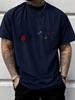 Unisex Crew Neck Tee Stick Figure Band Musical Instruunisext Print Short Sleeve Top Summer Outdoor Daily Loose Soft Casual Basic Wear