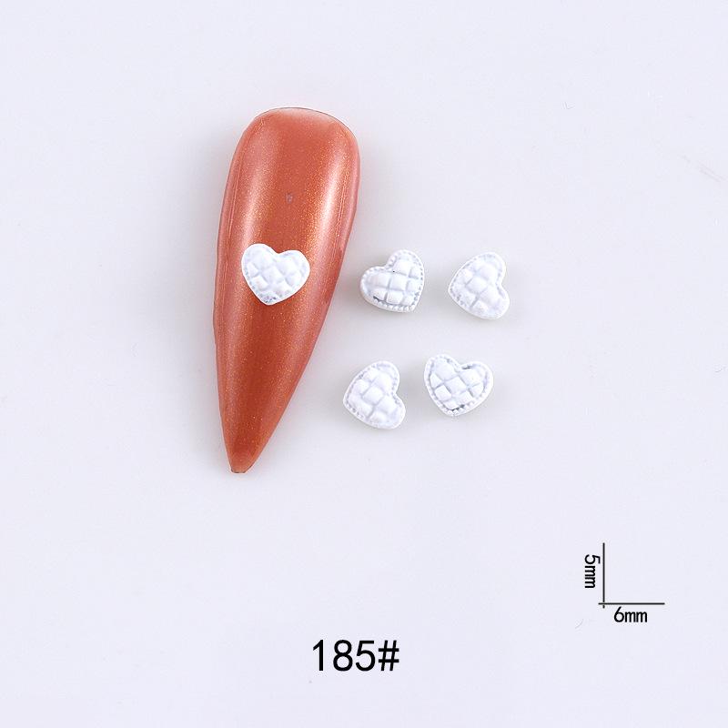 New Cute Bow Heart Nail Art: Frosted Matte Blue & Pink