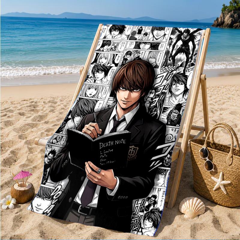 Death King And Apple Beach Towel, Super Soft Microfiber, Perfect Gift for Her/Him, Birthday, for Pool, Beach, Travel, Decor Beach Party